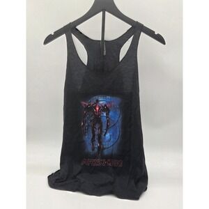 Next Level Apparel M Black Abishem Graphic Racerback Tank Top 101-426